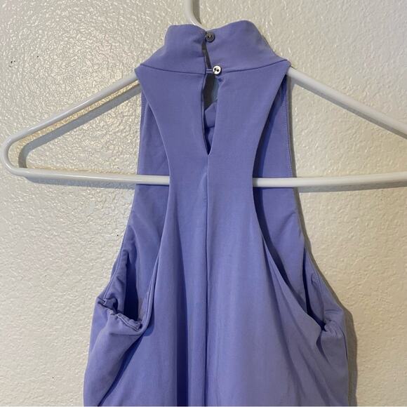 HATCH Maternity The Body High Neck Bodycon Periwinkle / Purple Dress Size XS - Picture 8 of 12